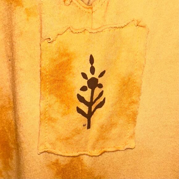 Open Hands by Kantha Bae Hippie Golden Yellow Tie Dye Dream Jumpsuit Free Size - Picture 9 of 15